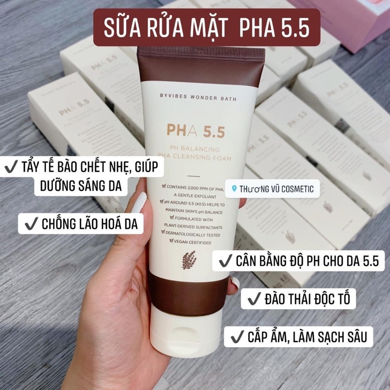 Sữa Rửa Mặt PHA5.5 Byvibes Wonder Bath