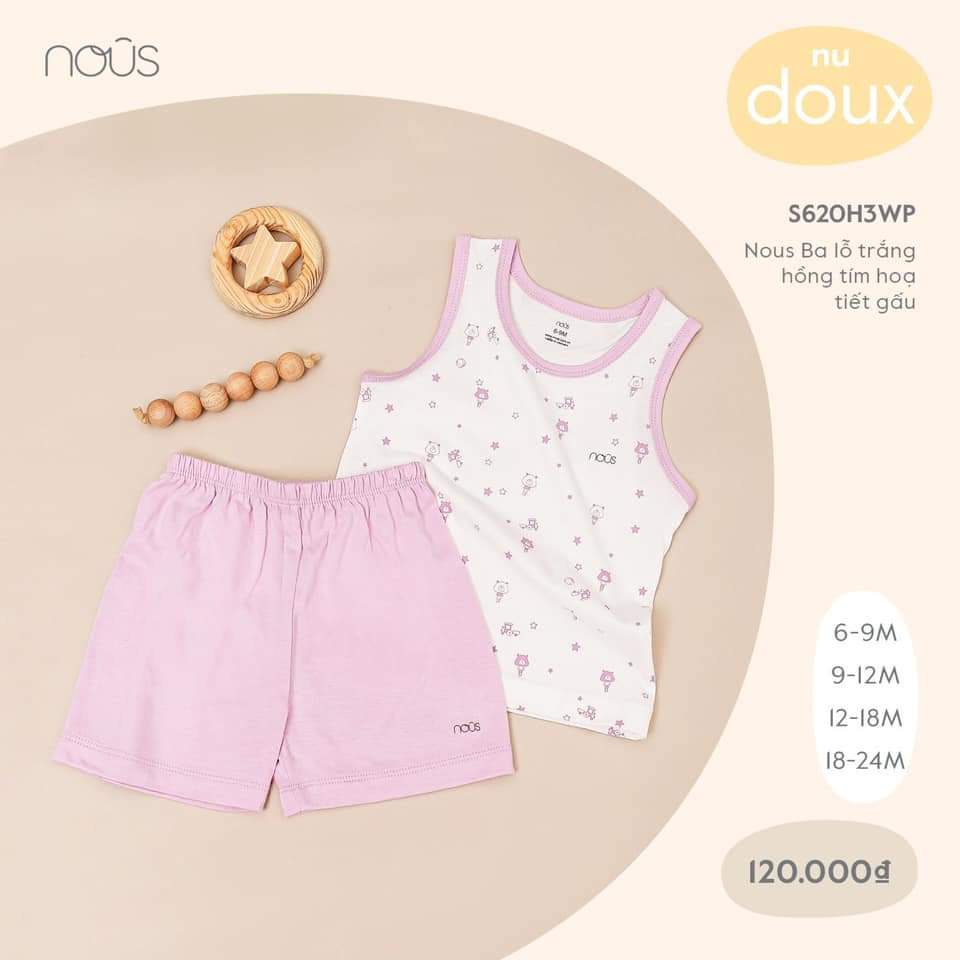BỘ QUẦN ÁO SÁT NÁCH HÃNG NOUS CHO BÉ SALE LỚN