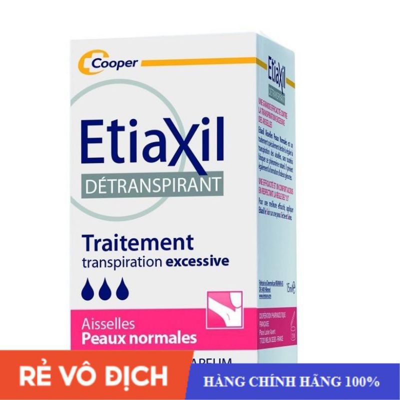 lăn khử mùi etiaxil ngăn tiết mồ hôi, lăn nách Etiaxil