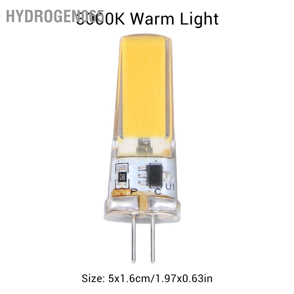 Hydrogen065 Bóng đèn LED 6 miếng G4 Đèn COB có thể điều chỉnh độ sáng 9W 500LM cho chùm treo trần phong cảnh gia đình