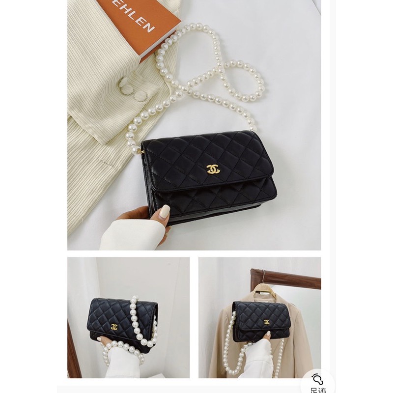 Túi đeo chéo dây ngọc size lớn | BigBuy360 - bigbuy360.vn