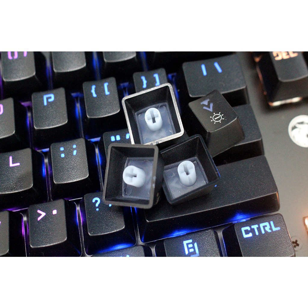 Bàn phím cơ Gaming E-DRA EK300 - Blue switch - Chống nước tuyệt đối - Có kê tay - Led 7 màu - BH 24 tháng