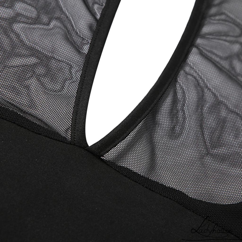 Áo Thun Tay Dài Dáng Ngắn Khoét Lỗ Hở Rốn Màu Trơn Cho Nữ