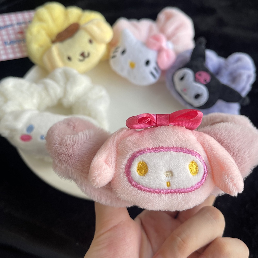 Dây Buộc Tóc Hình Búp Bê Sanrio Nhật Bản Dễ Thương