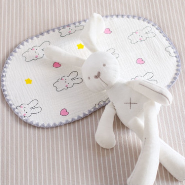 Gối xô cho bé sơ sinh - Gối xô sợi tre siêu mềm 10 lớp cho bé - Thấm hút mồ hôi cực tốt
