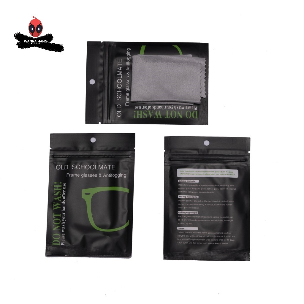 [Mã SKAMCLU7 giảm 10% cho đơn từ 0Đ] Khăn Nano Khăn Lau Kính Chống Sương Mờ Kính Khi Đeo Khẩu Trang WannaHang