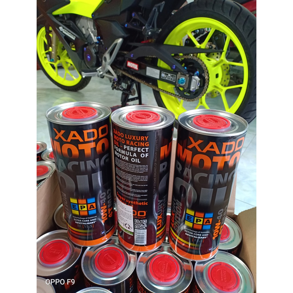 Nhớt XADO RACING 10W40 Ester Core Revitalizant Full Tổng Hợp 100%