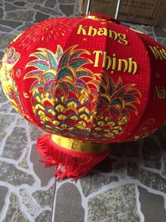Đèn lồng đỏ đón tết 1m