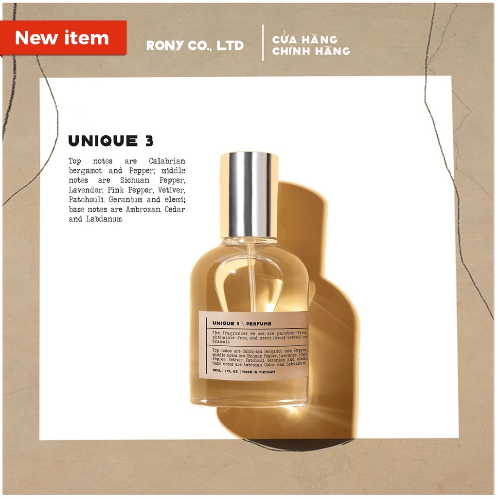 NƯỚC HOA UNIQUE - EDP