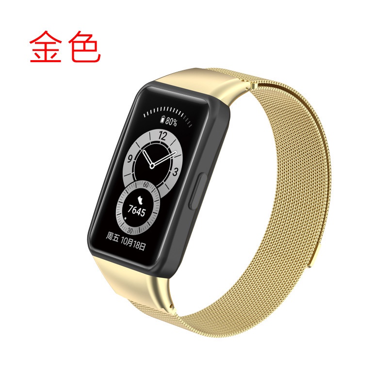 Dây Đeo Kim Loại Dùng Cho Đồng Hồ Thông Minh Huawei Band 6/ Honor Band 6