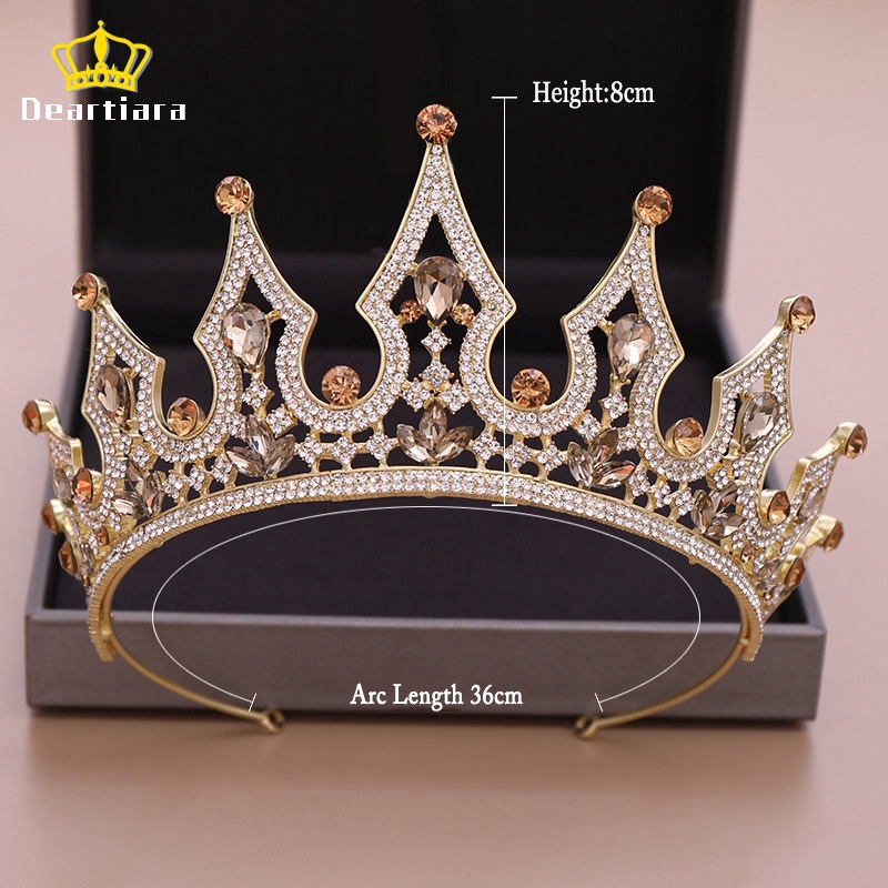 Luxurious Stone Crown for Wedding