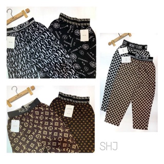 Quần bom lụa dáng baggy cạp chữ siêu mát mềm đẹp