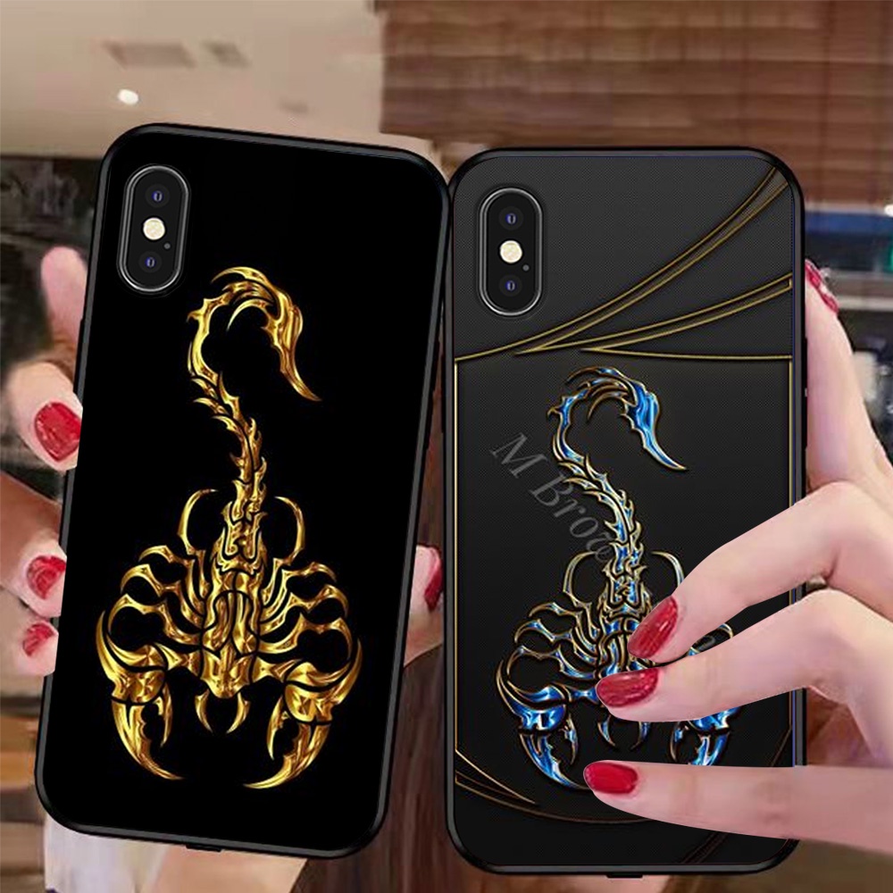 Ốp lưng điện thoại Iphone X / Xs / Xs max bộ hình bọ cạp rồng phong cách nam