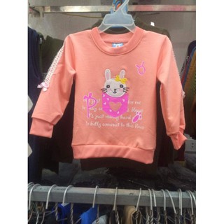 Áo sweater họa tiết đáng yêu cho bé gái