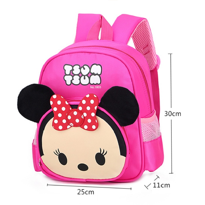 Balo in hình chống thấm nước, chống xước cho bé, Balo Cho Bé Đi Nhà Trẻ Size 30cm BALO-545