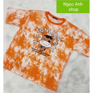 Áo phông form rộng bò sữa