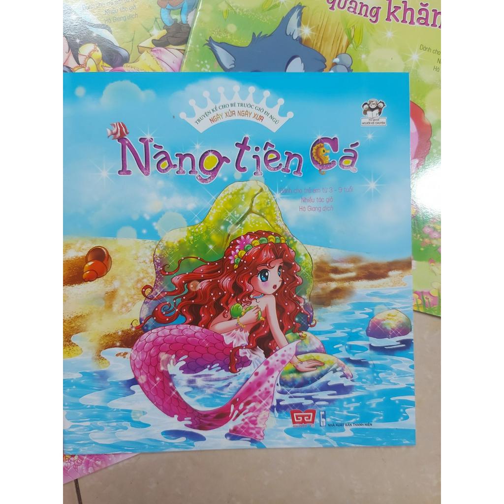 Sách - Truyện kể cho bé trước giờ đi ngủ Ngày xửa Ngày Xưa ( ngẫu nhiên )