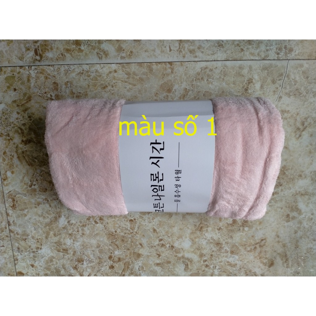Khăn tắm xuất Hàn chất siêu mềm mịn kích thước 70x140cm