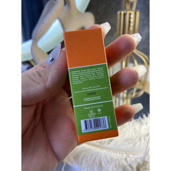 Nước hoa mini Hermes Paris Eau de Pamplemousse Rose 7.5ML