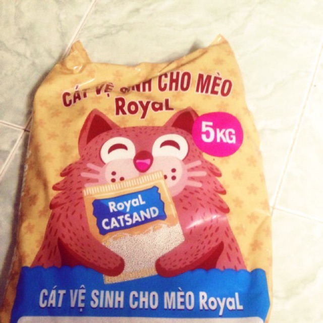 Cát vệ sinh không mùi bao 5kg