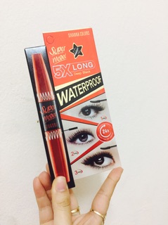 Mascara + phấn má + bờm tóc cute 