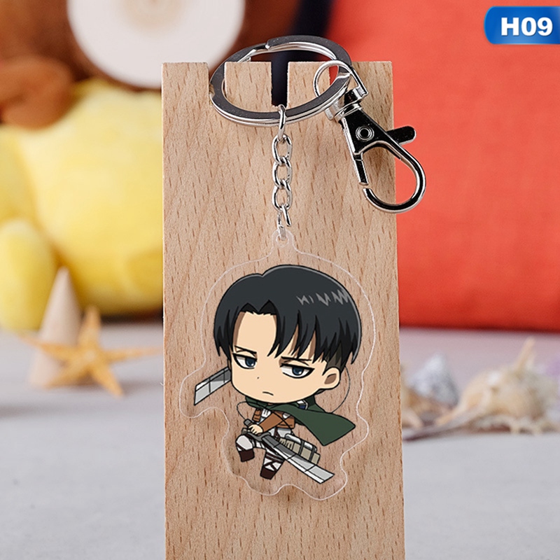 Móc Khóa Hình Nhân Vật Trong Phim Attack On Titan Độc Đáo