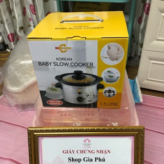 Nồi nấu chậm BB cooker 1.5lit