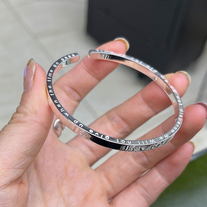 Lắc tay, vòng kiềng tay bạc s925 cao cấp - CAM KẾT BẠC THẬT BỀN MÃI VỚI THỜI GIAN