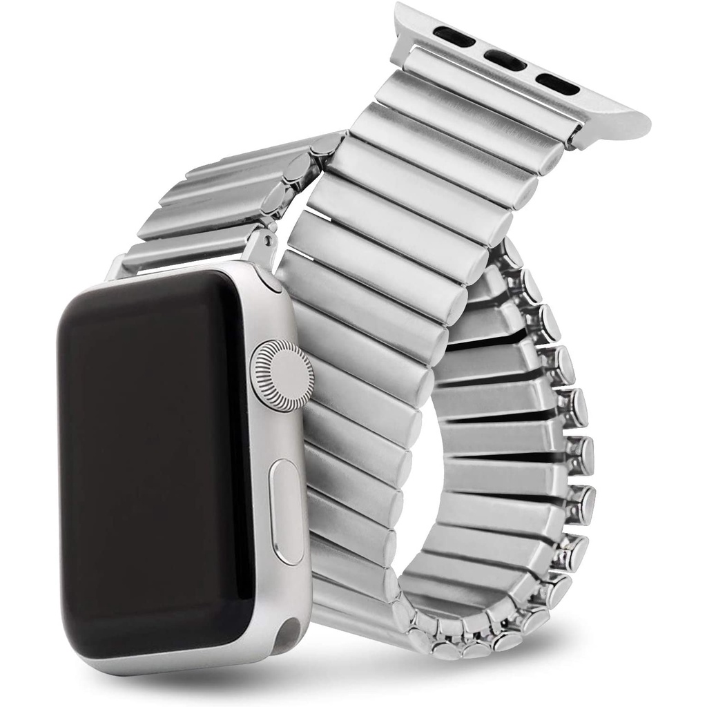 Dây Đeo Thay Thế Chất Liệu Thép Không Gỉ Cho Apple Watch 42mm / 44mm / 38mm / 40mm / 2 / 1 / Se Series 6 / 5 / 4 / 3 / 2 / Se