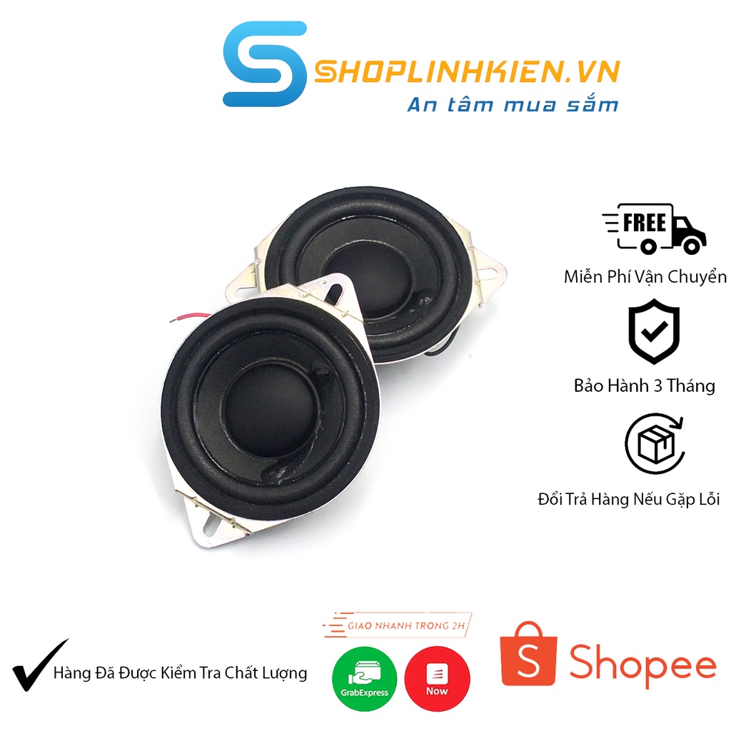 Loa 1W 4R 50MM Có Tai S50U-4R1W Loa màng rung cho thiết bị mini máy nghe nhạc công suất nhỏ ShopLinhKienM2M