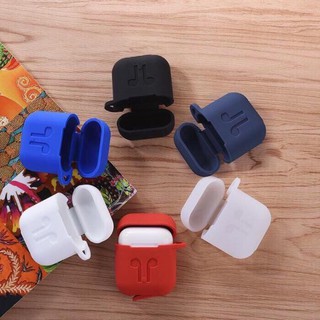 Case Silicon Airpod, Bao Silicon Bảo Vệ Tai Nghe Iphone Có Móc Treo