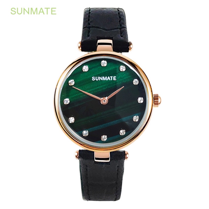 ĐỒNG HỒ NỮ SUNMATE S20016LA DÂY DA