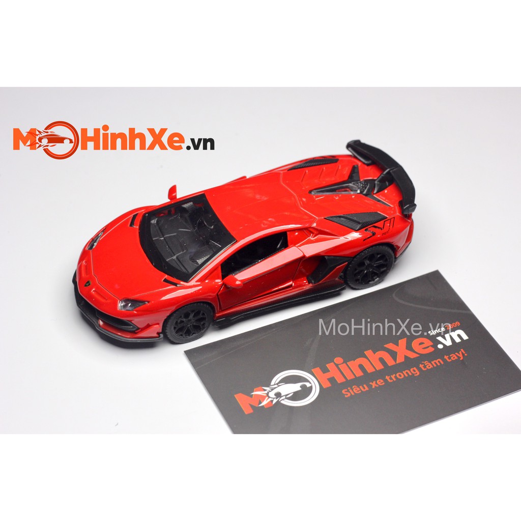 MÔ HÌNH XE LAMBORGHINI AVENTADOR SVJ 1:43 MSZ