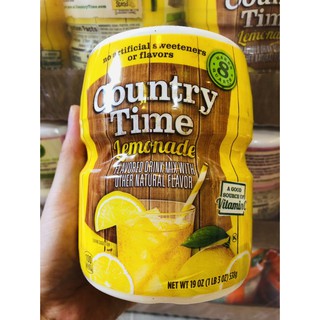 Bột chanh country time lemonade 538g - usa