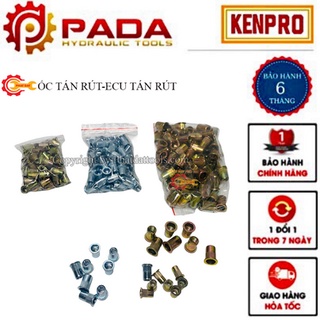 Ốc tán rút-ecu tán rút-túi 100 cái-size tùy chọn m6-m8-m10