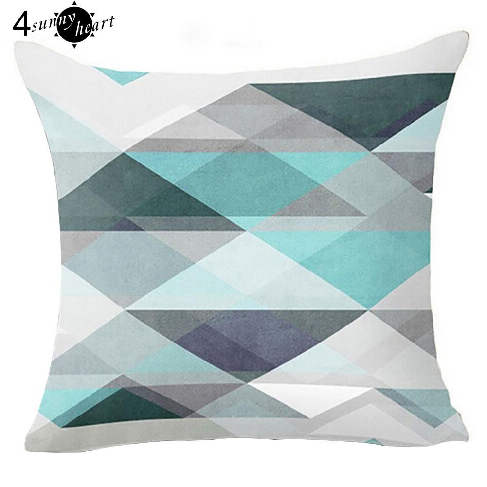 Áo Gối Khổ Vuông 45Cm X 45Cm In Họa Tiết Cách Điệu Trang Nhã