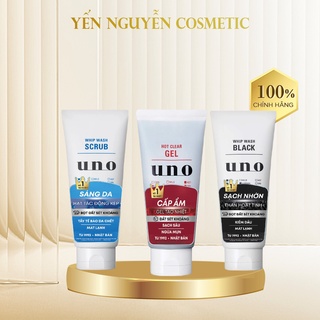 Sửa rửa mặt tạo bọt cho nam uno whip wash 130g