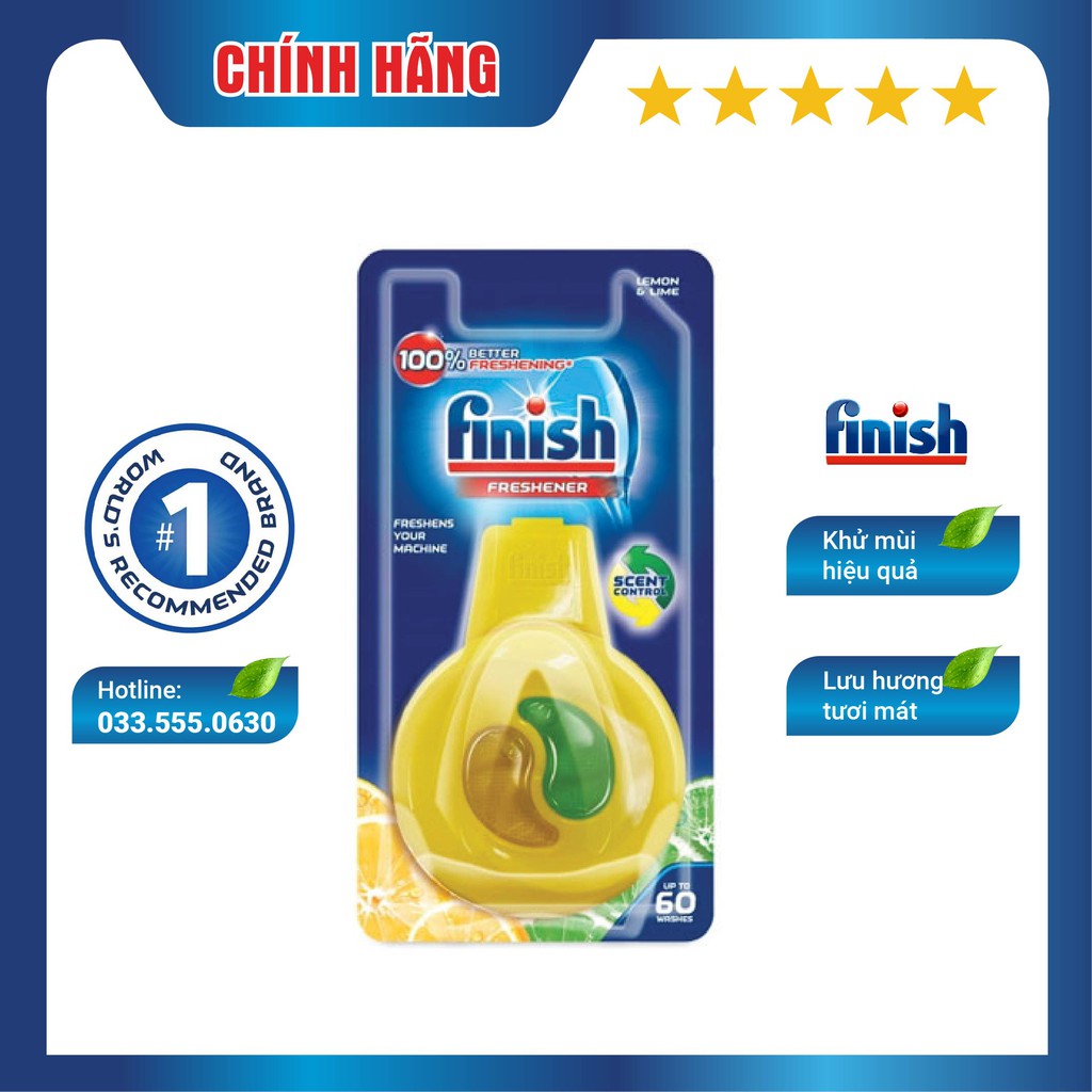 Tinh dầu khử mùi hương chanh Finish EU