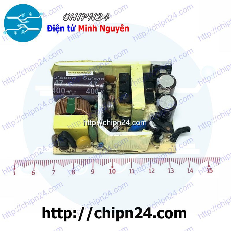 [1 CÁI] (A100) Mạch Nguồn Xung 220VAC Sang 5VDC 3A (5V3A)