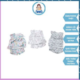 [sz90-130] Bộ baby doll bé gái xuất Hàn Moimoil bé 9-19kg