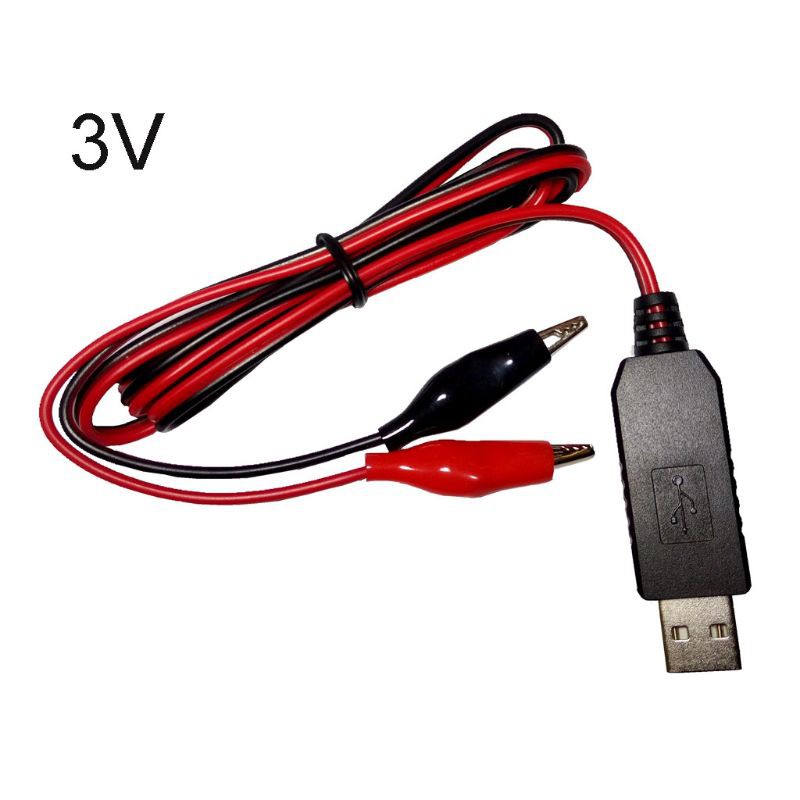 Cáp chuyển đổi đầu USB 5v sang 1.5v/ 3v/ 4.5v thông dụng