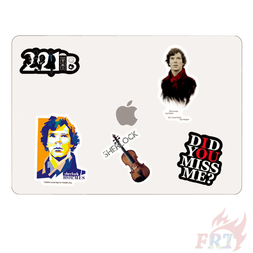 ❉ Sherlock - Series 02 BBC TV Shows Stickers ❉ 50Pcs/Set Sherlock·Holmes DIY Fashion Luggage Laptop Skateboard Decals Doodle Stickers