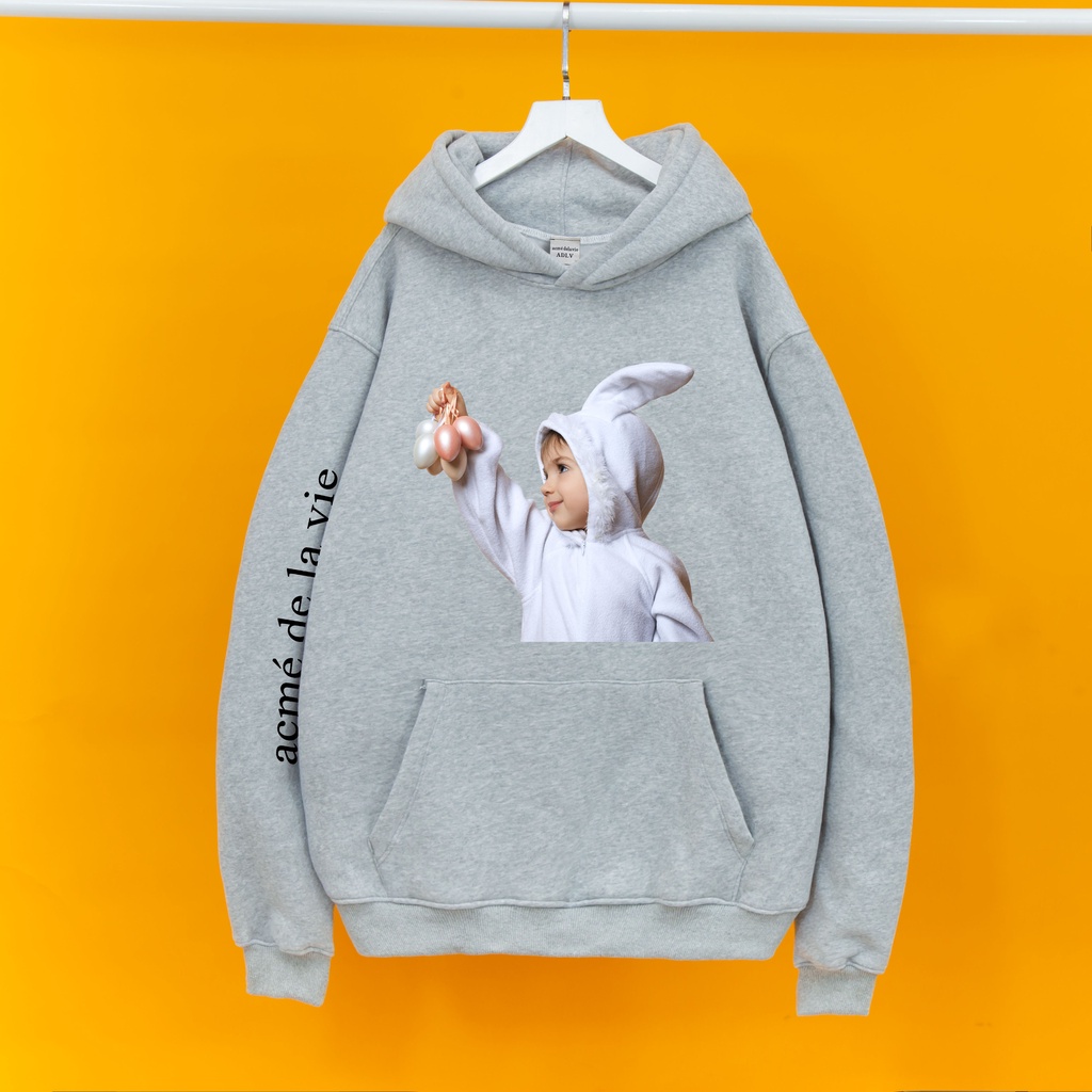 Áo Nỉ HOODIE ADLV TAI THỎ Hogoto shop , áo nỉ bông hoodie unisex nam nữ