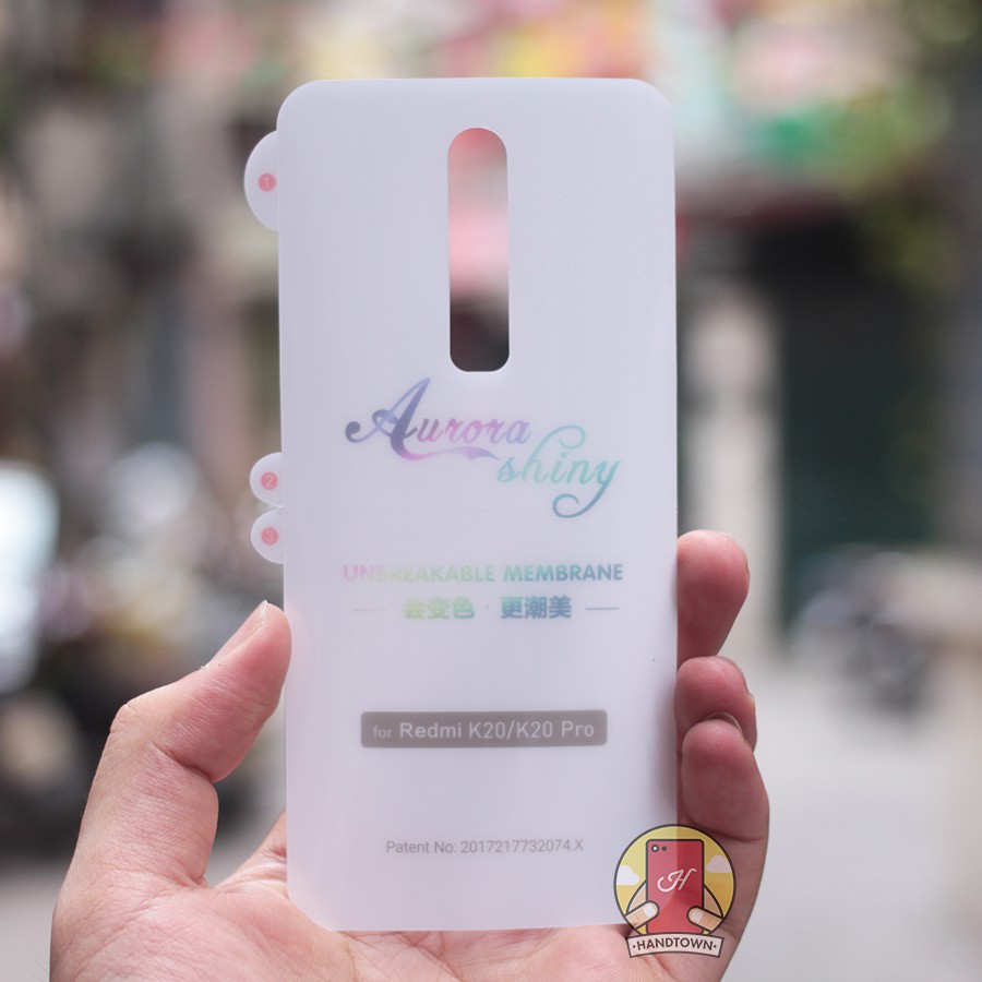 FREESHIP 99K TOÀN QUỐC_Miếng Dán Mặt Lưng PPF Dành Cho Xiaomi Redmi K20 / K20 Pro / Xiaomi Mi 9T / Xiaomi Mi 9T Pro