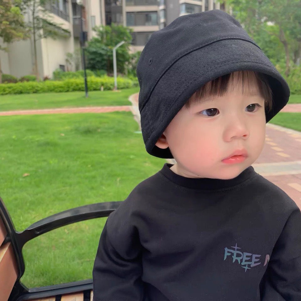 Nón bucket Mũ vải cho gia đình có size cho người lớn và trẻ em từ 0 đến 5 tuổi hàng Quảng Châu