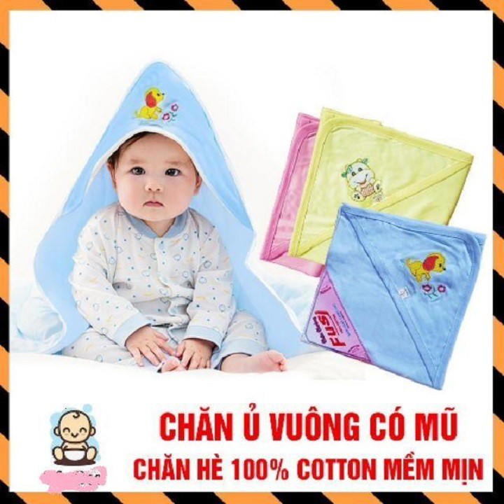 Chăn ủ cotton có mũ hàng Fusi Việt Nam