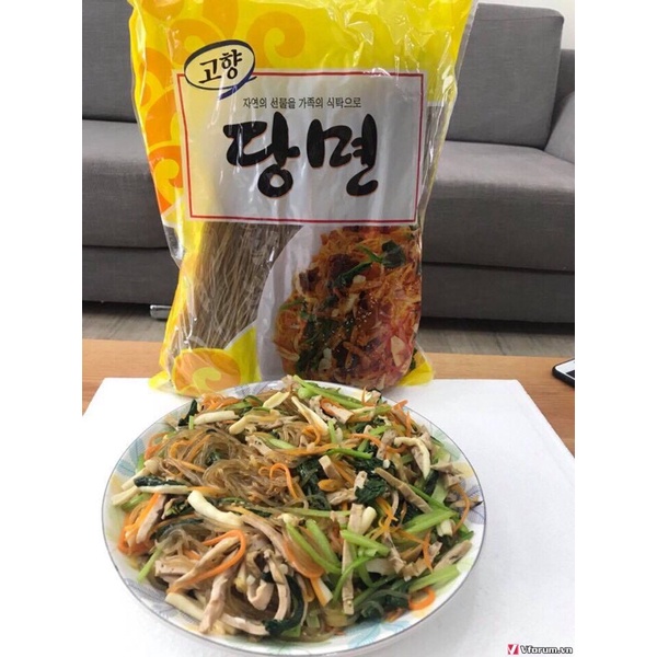 &lt;HOT&gt; Miến Khoai Lang Gogi Hàn Quốc 1kg siêu dai ngon Sỉ Từ 55k