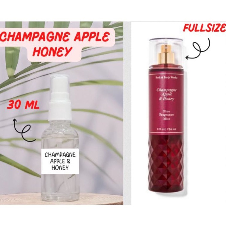 (30ML)XỊT THƠM CHAMPAGN APPLE AND HONEY BATH AND BODYWORKS