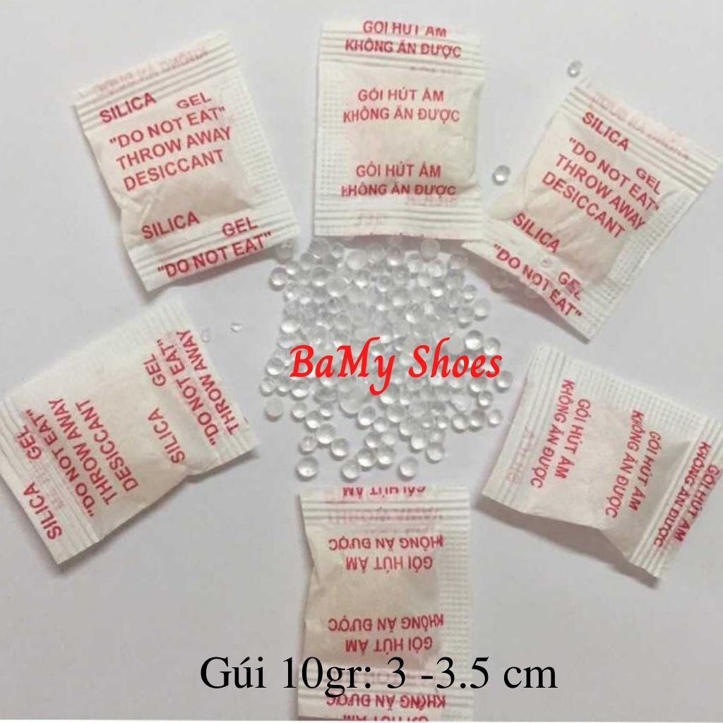 Combo 2 Gói (Túi) hút ẩm mốc Silica Gel khử mùi, làm thơm chống ẩm mốc cho giày dép, đồ điện tử, quần áo 1gr/2gr