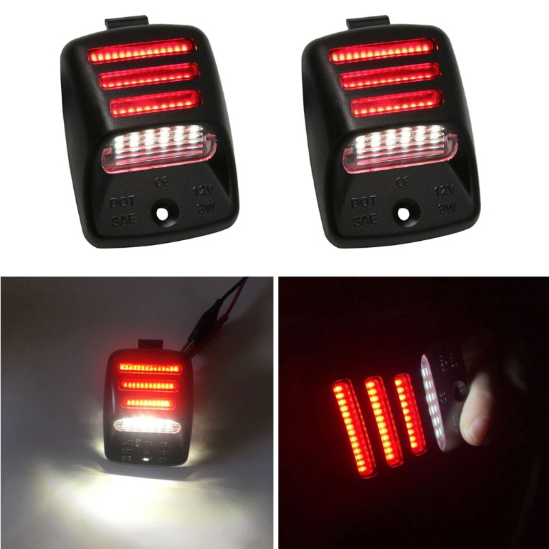 Set 2 Đèn LED Gắn Biển Số Xe Chuyên Dụng Cho Tacoma Tundra 2005-2015
